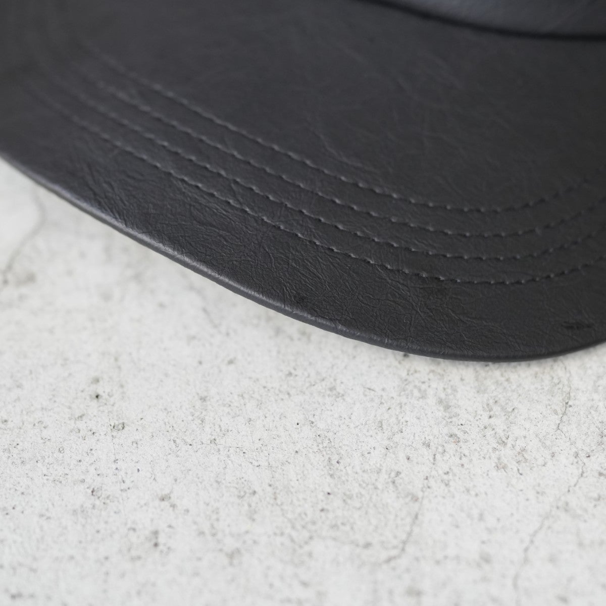 Fake Leather B.B Cap フェイクレザーキャップ