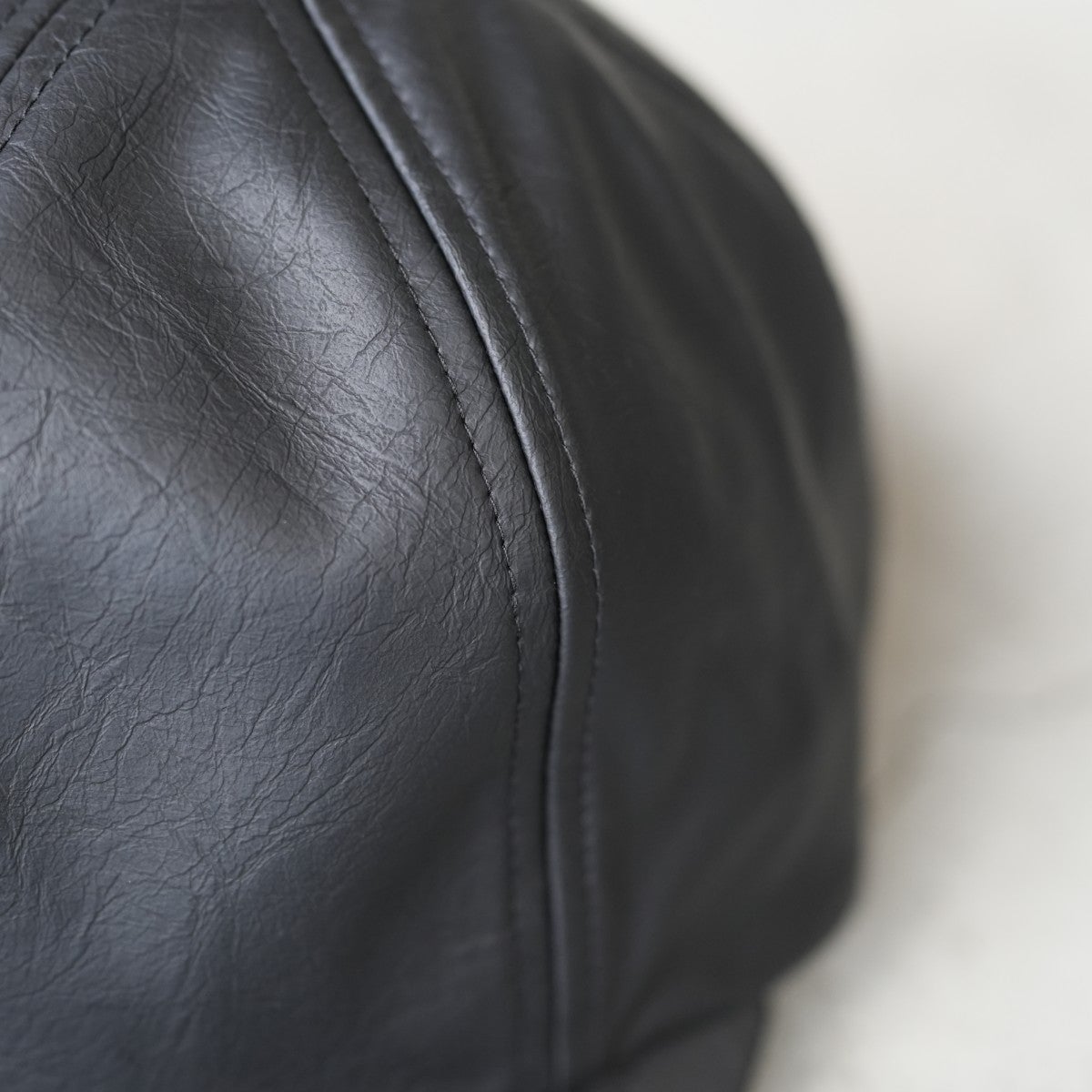 Fake Leather B.B Cap フェイクレザーキャップ