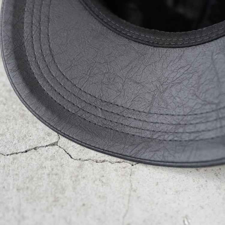 Fake Leather B.B Cap フェイクレザーキャップ
