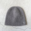 Fluffy Mohair-Style Wool Beanie モヘア調ソフトファーウールニットビーニー