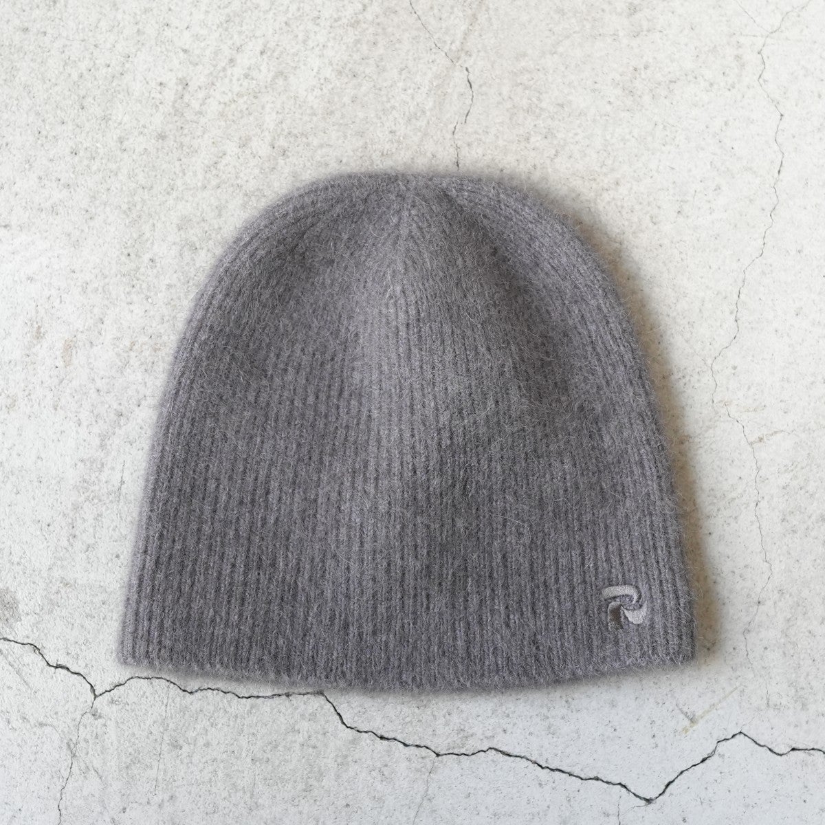 Fluffy Mohair-Style Wool Beanie モヘア調ソフトファーウールニットビーニー