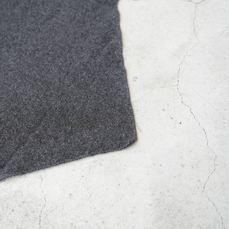Hooded Cashmere-Blend Wool Stole & Scarf カシミヤ混ウールニットストール&フーディー