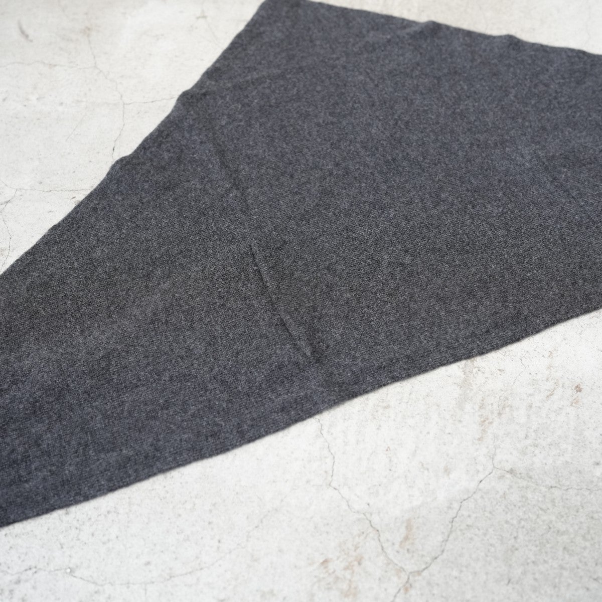 Hooded Cashmere-Blend Wool Stole & Scarf カシミヤ混ウールニットストール&フーディー