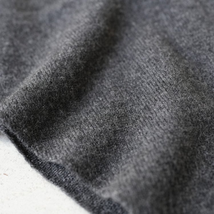 Hooded Cashmere-Blend Wool Stole & Scarf カシミヤ混ウールニットストール&フーディー