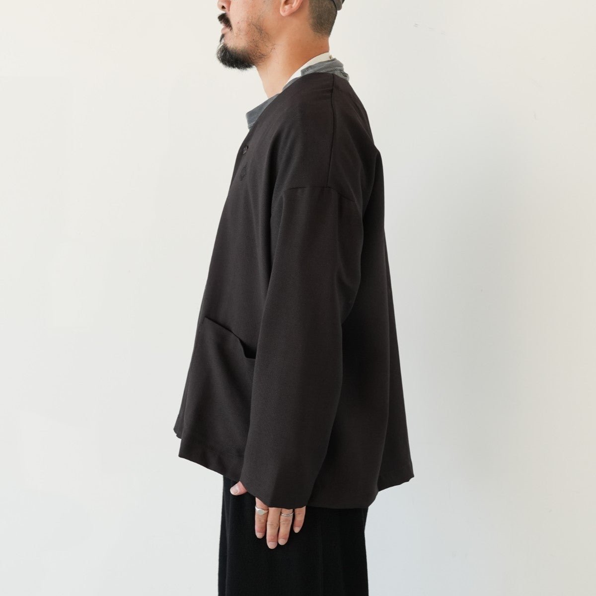 Gabardine C/GN Jac ギャバジンカーディガンジャケット