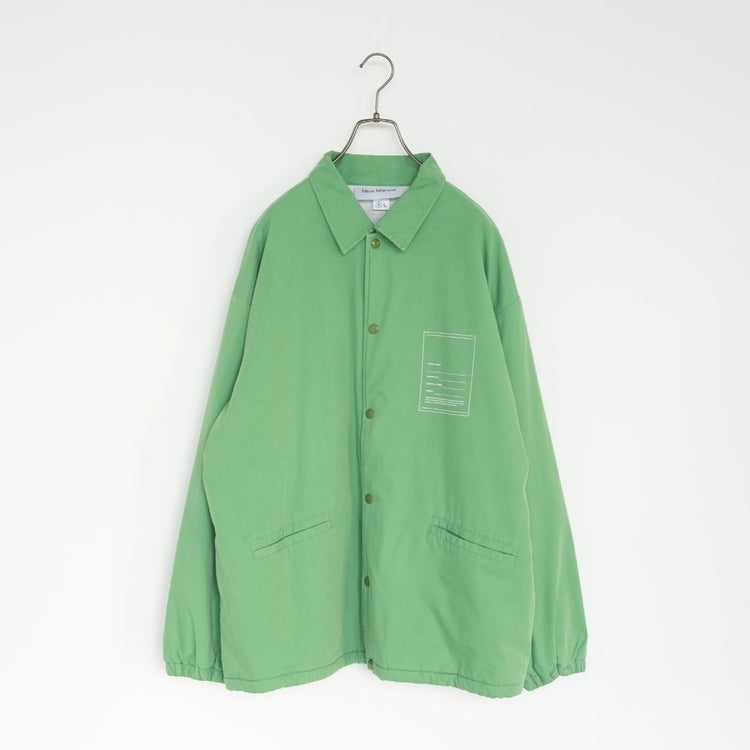 LINED COACH JACKET リネンコーチジャケット