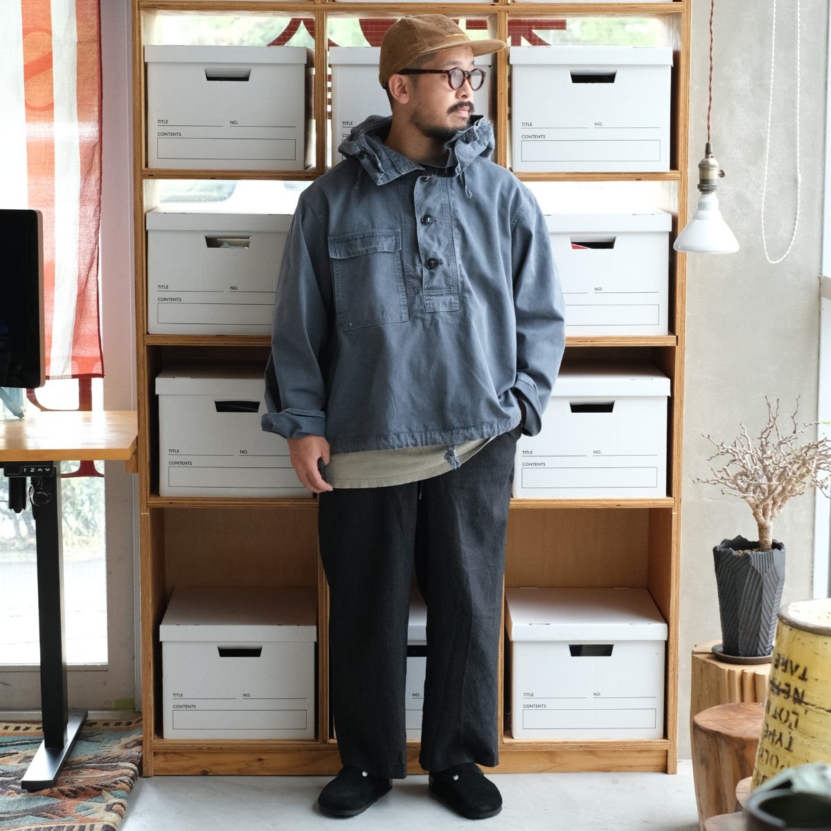 U.S. NAVY SALVAGE PARKA U.S.ネイビーサルベージパーカー