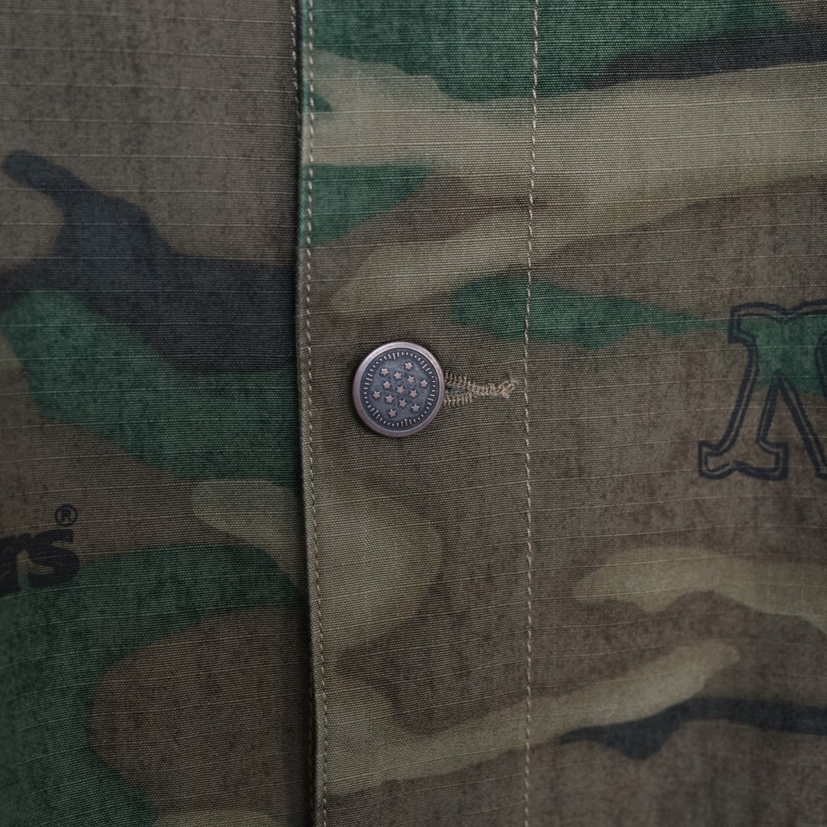 HANDWRITING CAMO COACH JACKET ハンドライティング カモコーチジャケット
