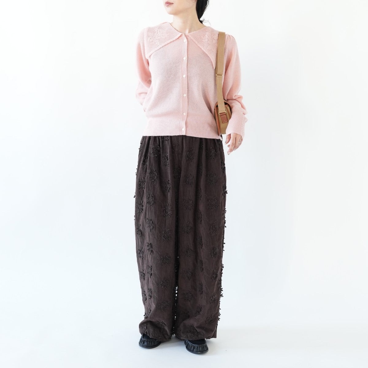 3D embroidery corduroy pants 3Dエンブロイダリーコーデュロイパンツ