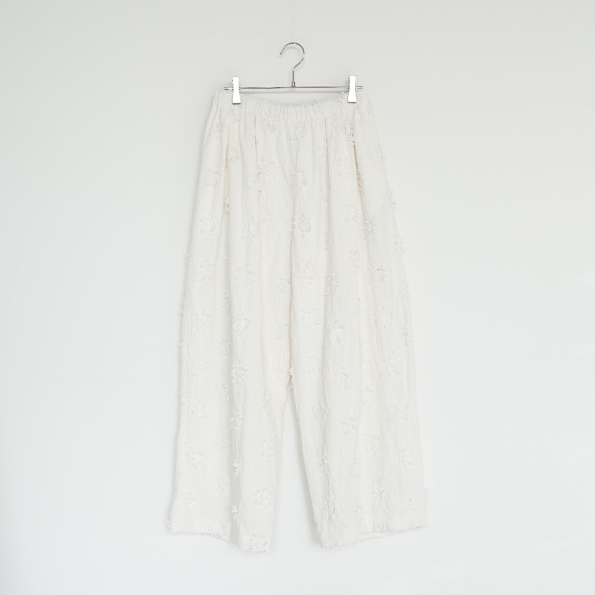 3D embroidery corduroy pants 3Dエンブロイダリーコーデュロイパンツ