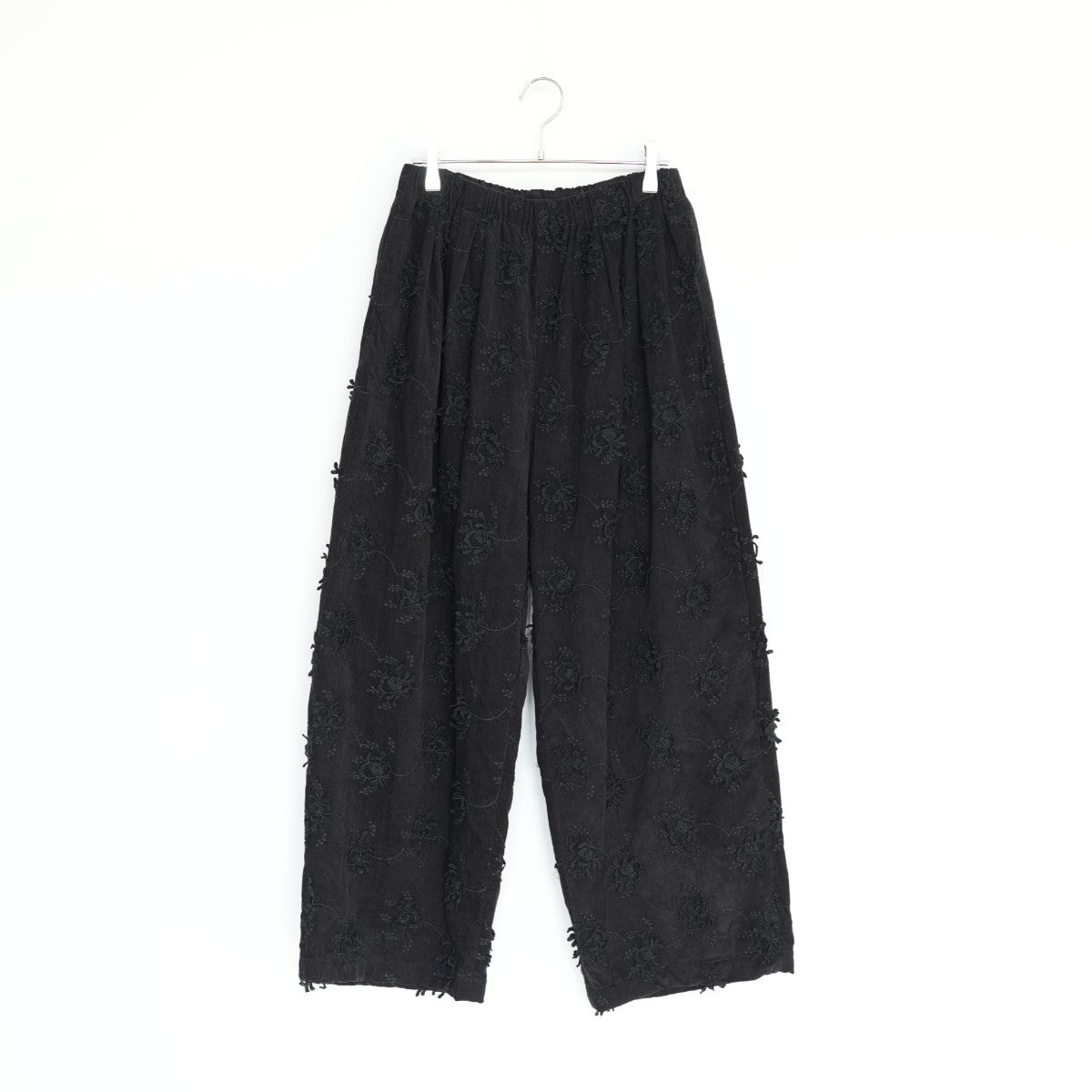 3D embroidery corduroy pants 3Dエンブロイダリーコーデュロイパンツ