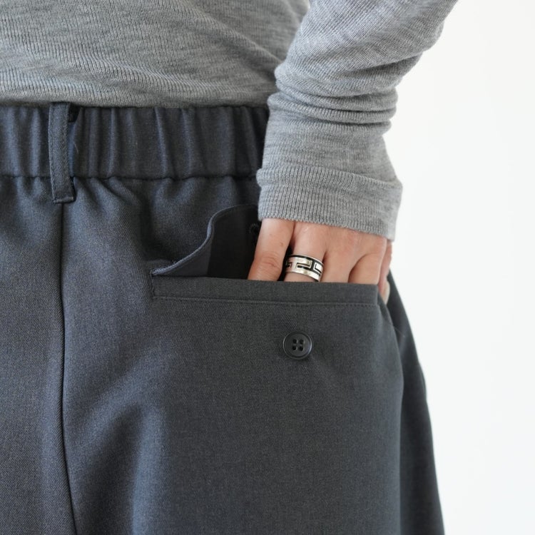 curve leg easy slacks カーブレッグイージースラックス