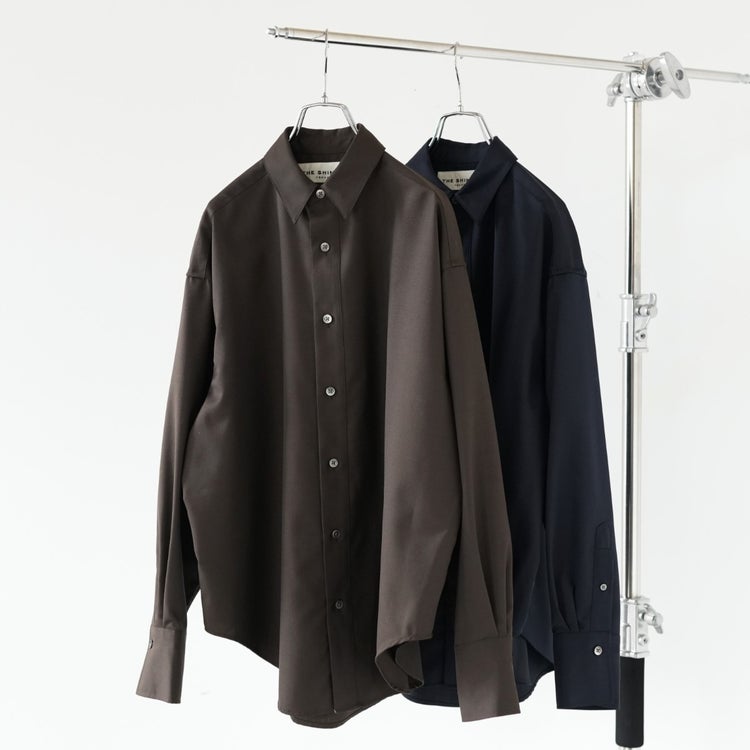 WASHABLE WOOL DADDY SHIRT ウォッシャブルウールダディーシャツ