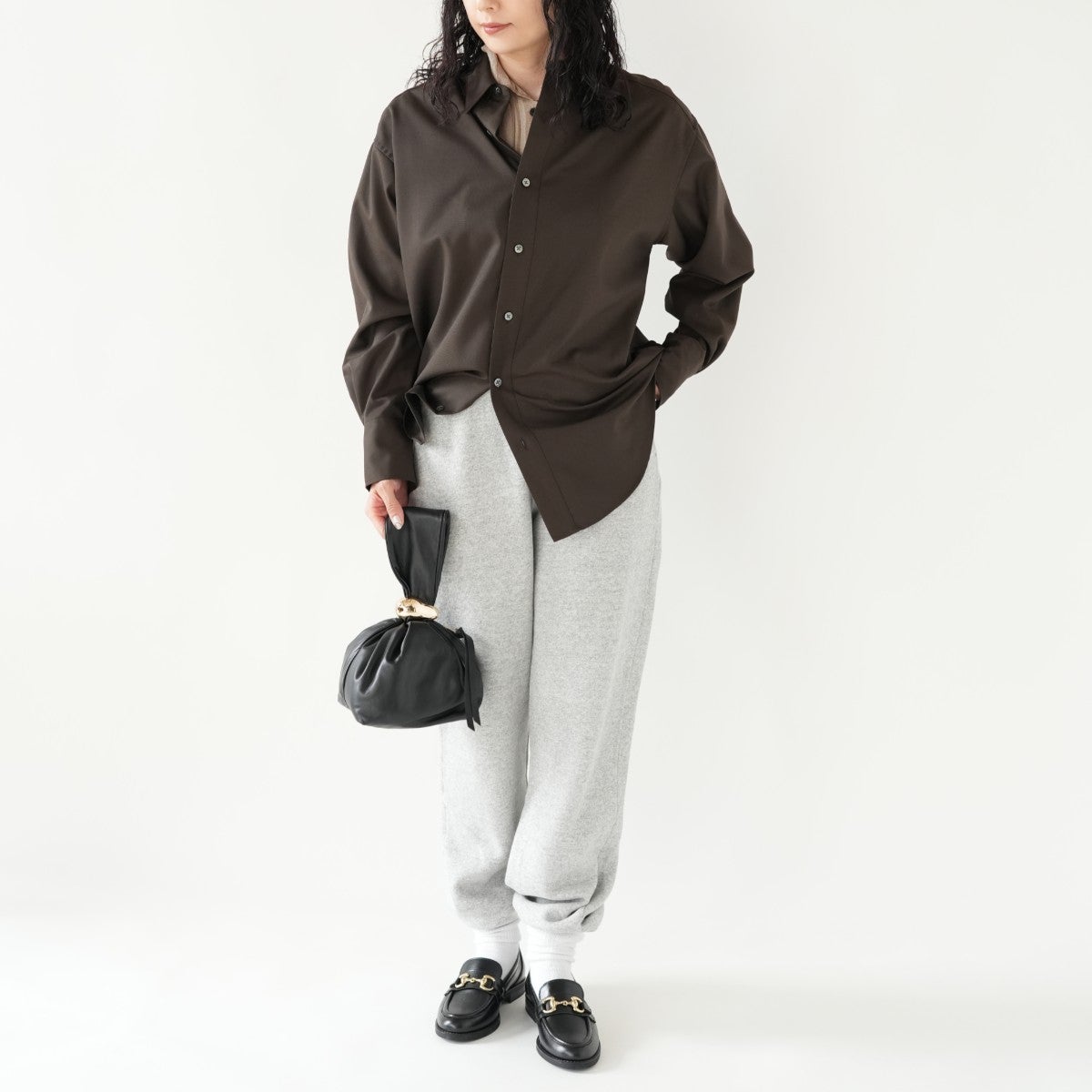 WASHABLE WOOL DADDY SHIRT ウォッシャブルウールダディーシャツ