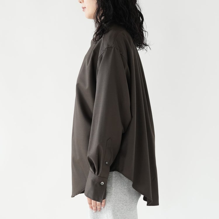 WASHABLE WOOL DADDY SHIRT ウォッシャブルウールダディーシャツ