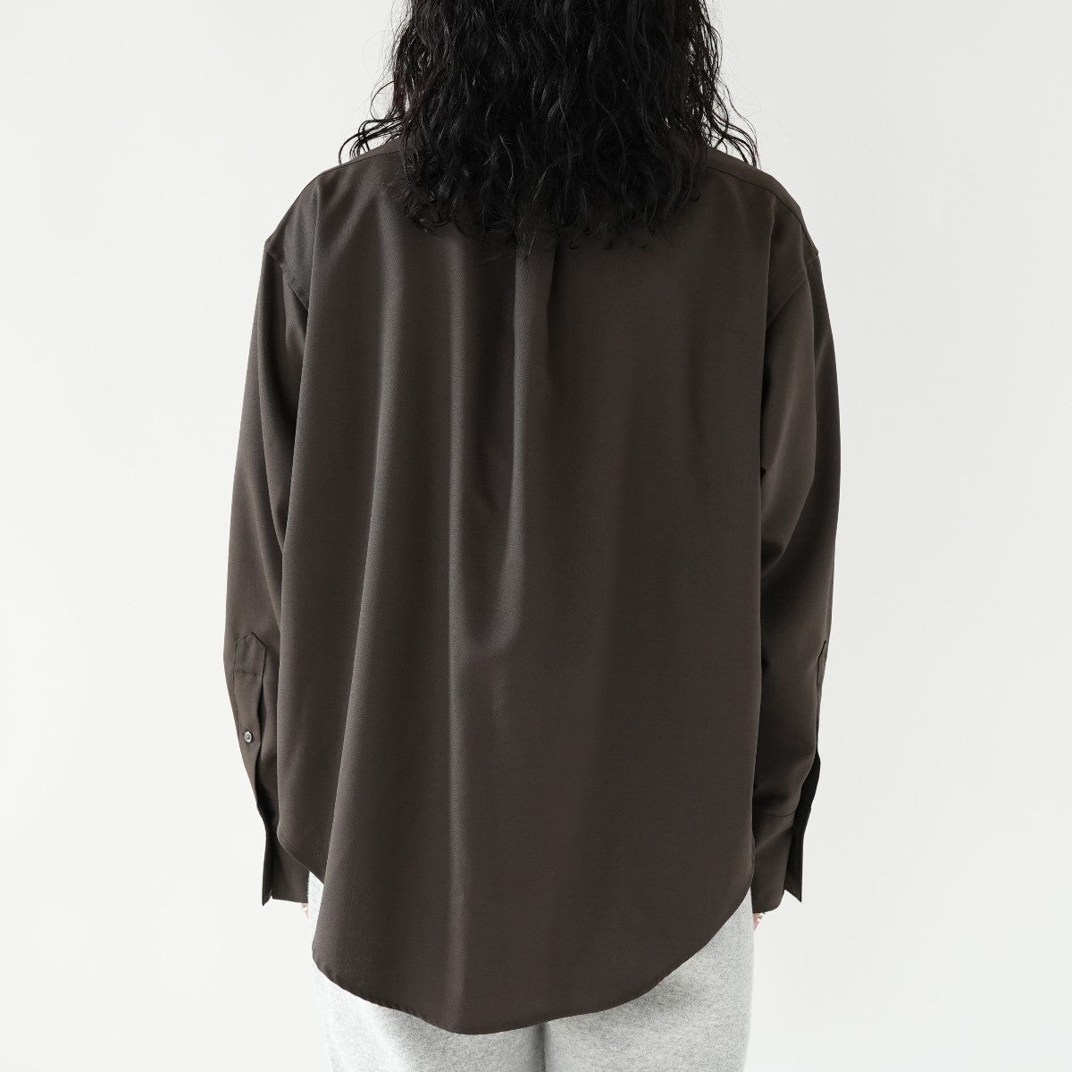 WASHABLE WOOL DADDY SHIRT ウォッシャブルウールダディーシャツ