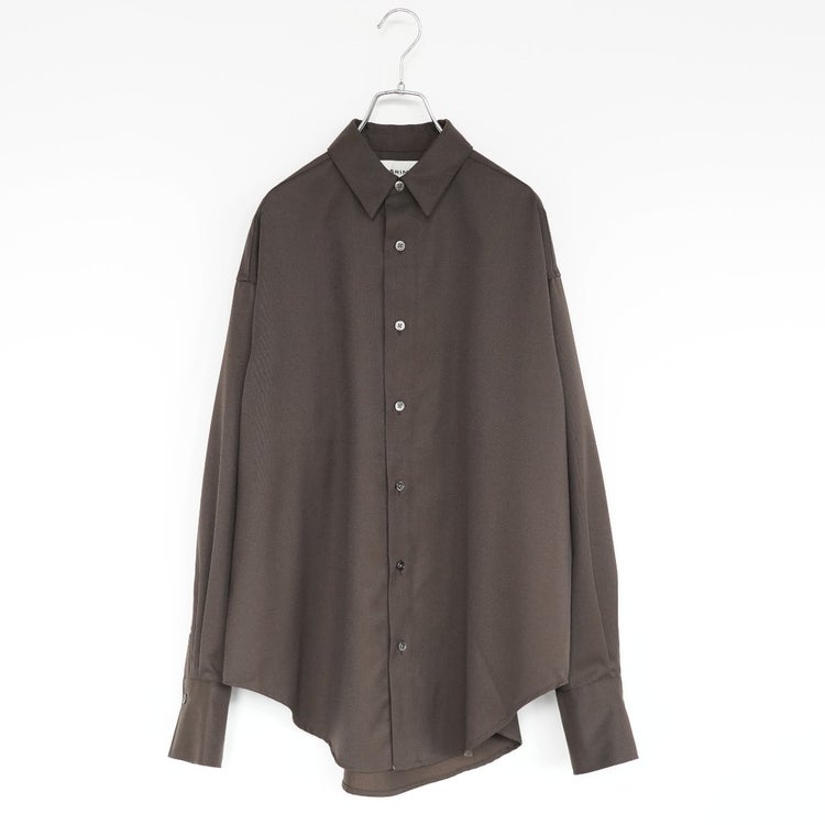WASHABLE WOOL DADDY SHIRT ウォッシャブルウールダディーシャツ
