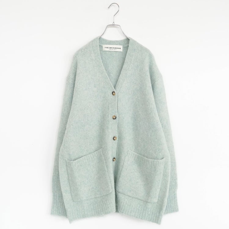 ALPACA SHAGGY KNIT CARDIGAN アルパカシャギーニットカーディガン
