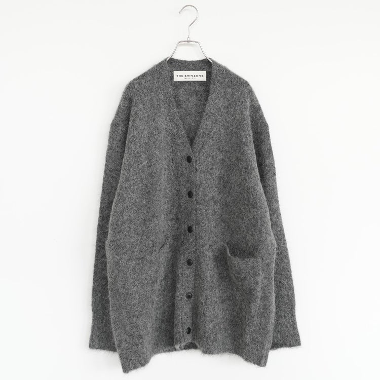 ALPACA SHAGGY KNIT CARDIGAN アルパカシャギーニットカーディガン