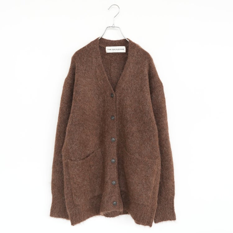 ALPACA SHAGGY KNIT CARDIGAN アルパカシャギーニットカーディガン