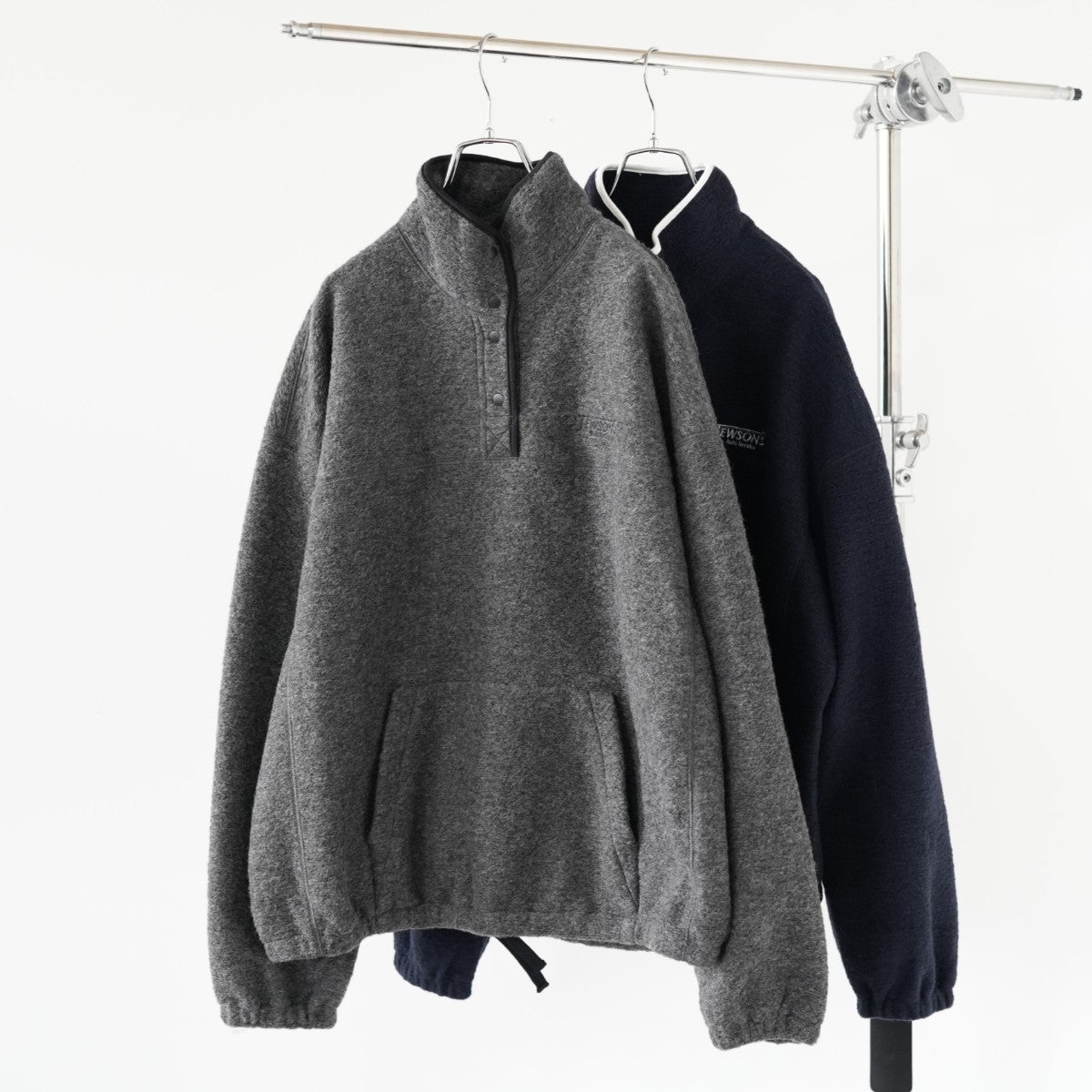 SNAP FLEECE PULLOVER スナップフリースプルオーバー
