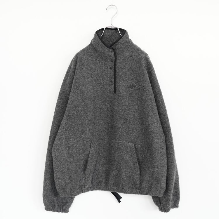 SNAP FLEECE PULLOVER スナップフリースプルオーバー