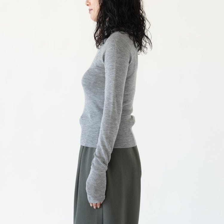 Wholegarment Wool Turtle ホールガーメントウールタートル