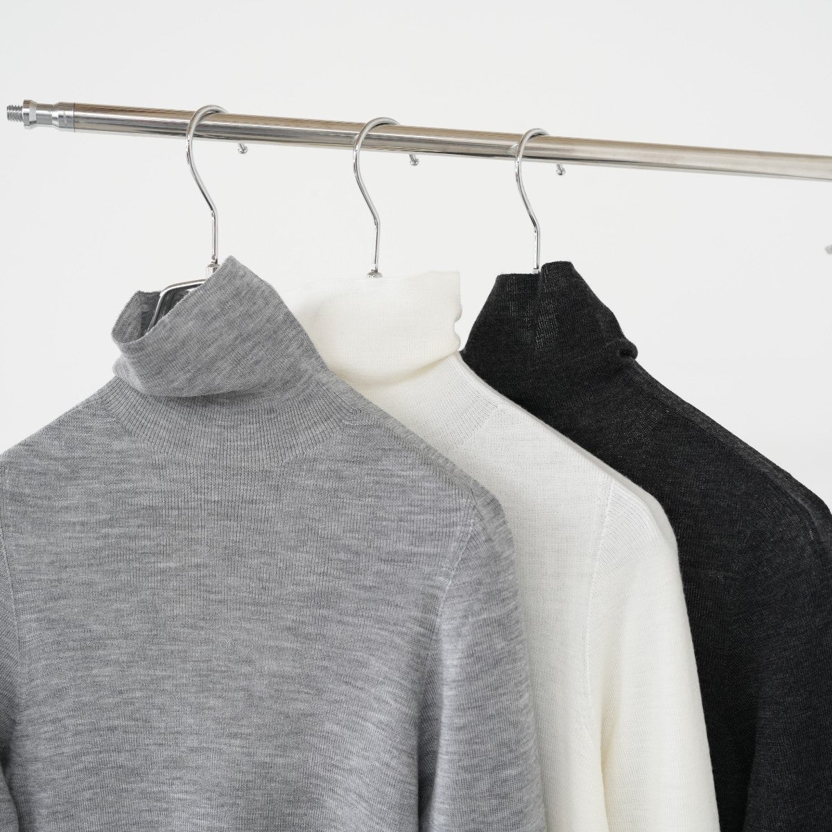 Wholegarment Wool Turtle ホールガーメントウールタートル