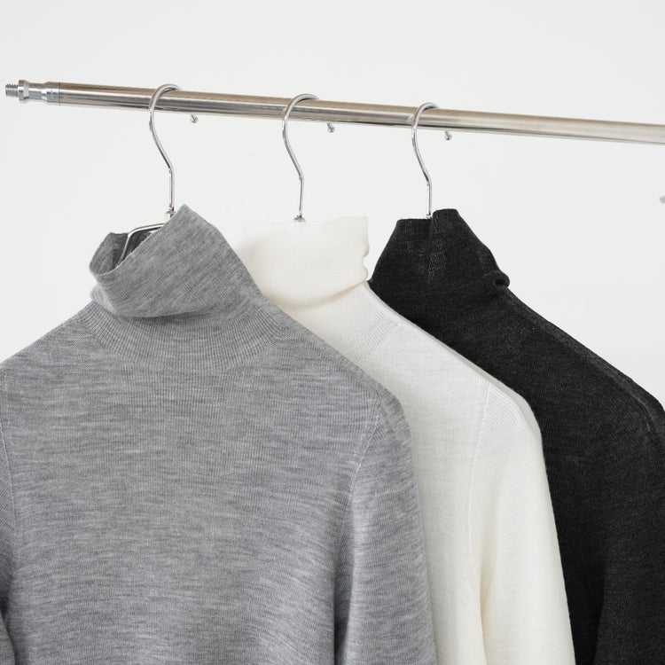 Wholegarment Wool Turtle ホールガーメントウールタートル