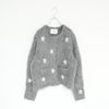 shaggy beads knit jacket シャギービーズニットジャケット