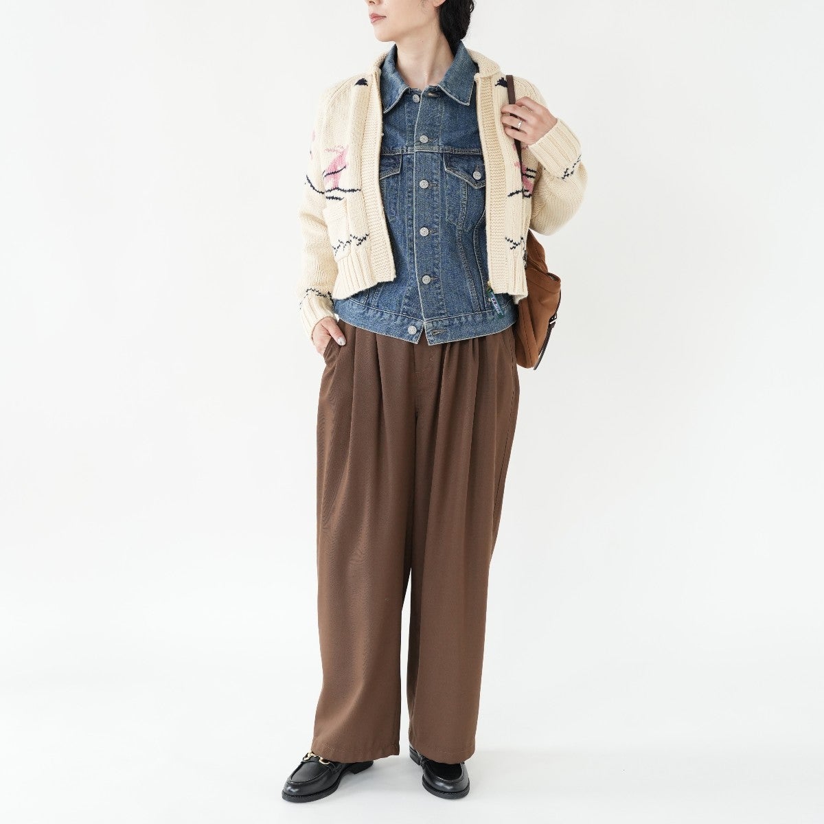 Women's Bean's Cowichan Sweater ウィメンズ ビーンズ・カウチン・セーター