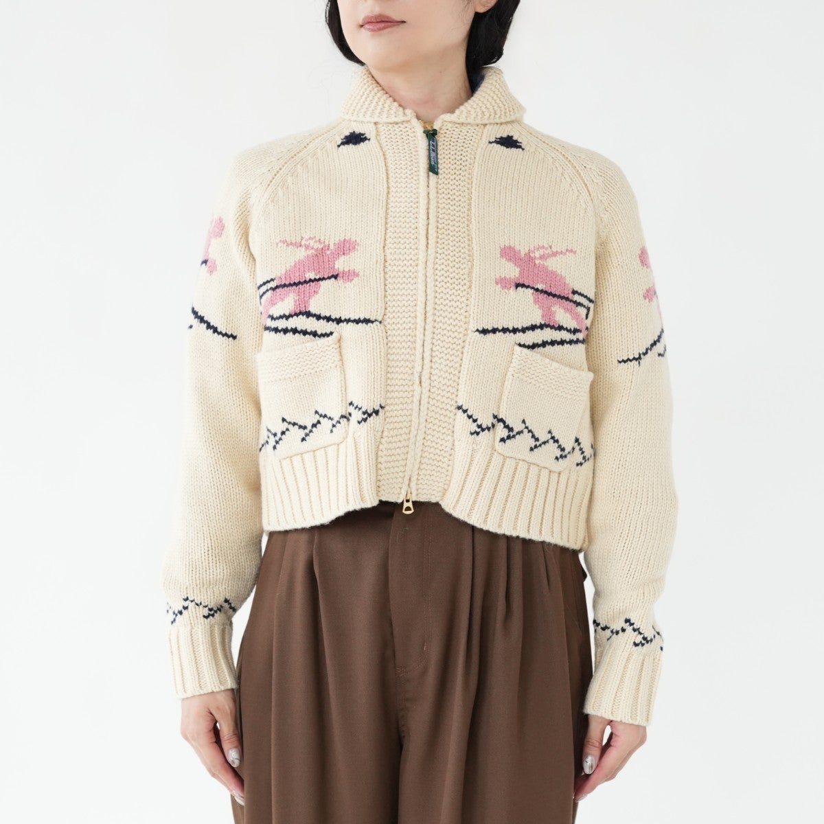 Women's Bean's Cowichan Sweater ウィメンズ ビーンズ・カウチン・セーター