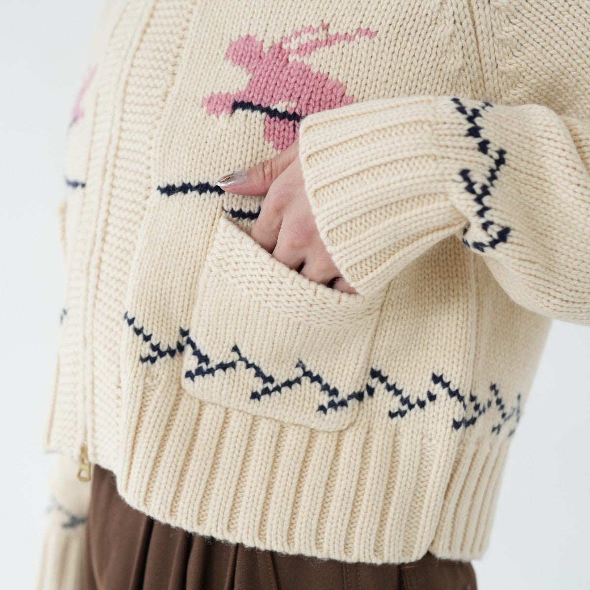 Women's Bean's Cowichan Sweater ウィメンズ ビーンズ・カウチン・セーター