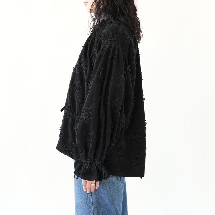 3D embroidery corduroy blouson 3Dエンブロイダリーコーデュロイブルゾン