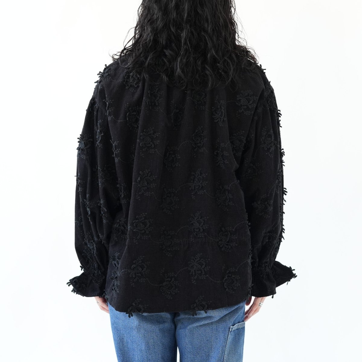 3D embroidery corduroy blouson 3Dエンブロイダリーコーデュロイブルゾン