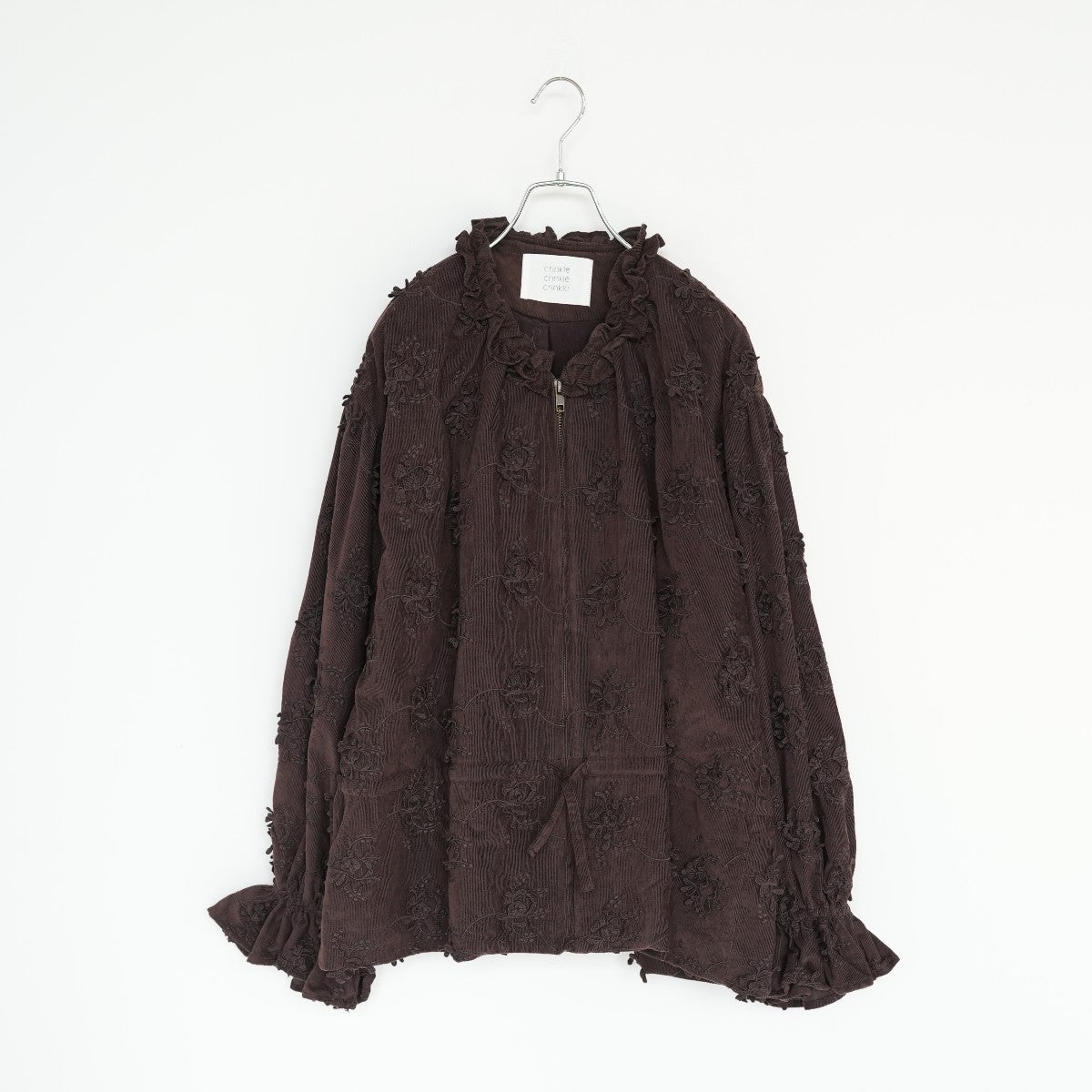 3D embroidery corduroy blouson 3Dエンブロイダリーコーデュロイブルゾン