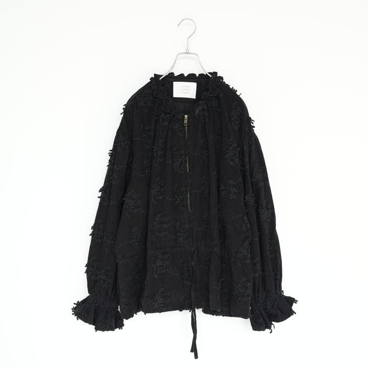 3D embroidery corduroy blouson 3Dエンブロイダリーコーデュロイブルゾン