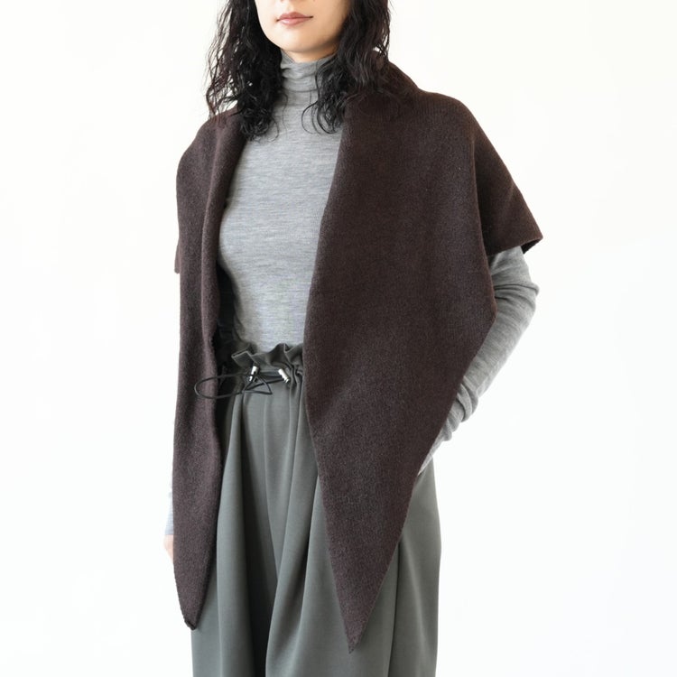 Knit Triangle Scarf ニットトライアングルスカーフ