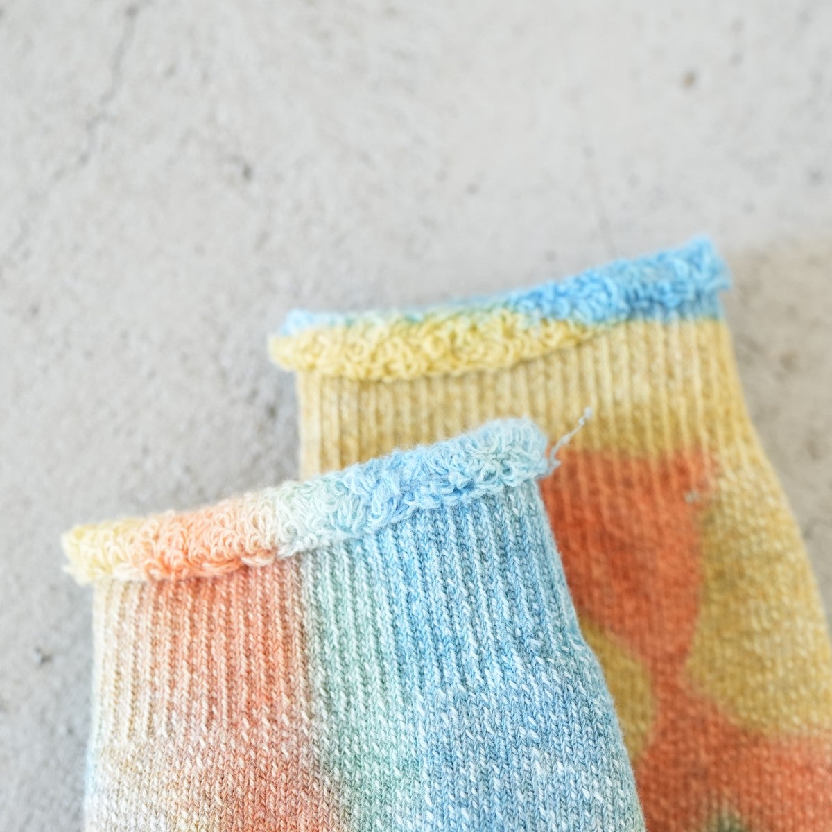 TIE DYE PILE SOCKS タイダイ パイルソックス
