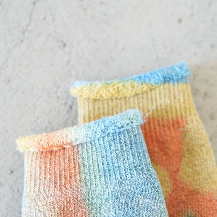 TIE DYE PILE SOCKS タイダイ パイルソックス
