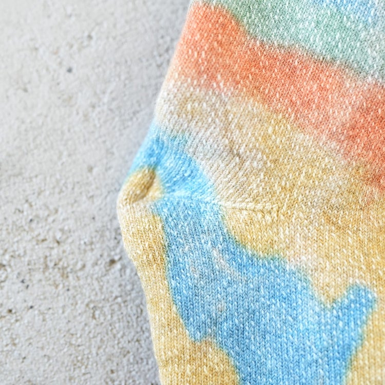 TIE DYE PILE SOCKS タイダイ パイルソックス