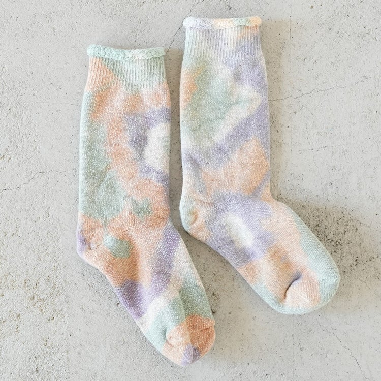 TIE DYE PILE SOCKS タイダイ パイルソックス