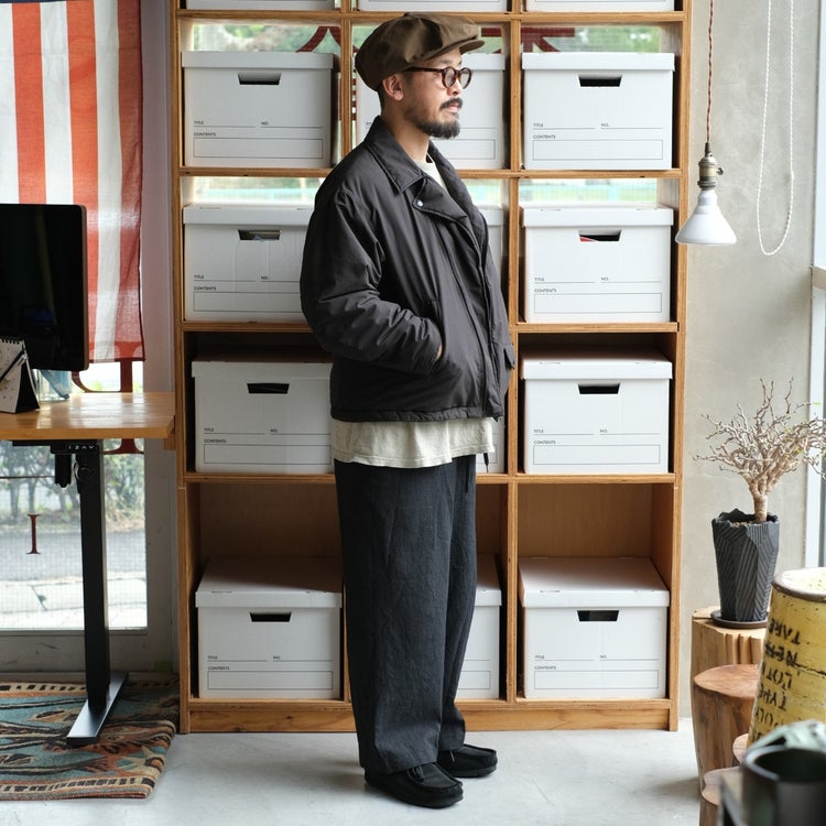 【CA4LA×GDC】Waxed Cotton Casquette ワックスコットンキャスケット