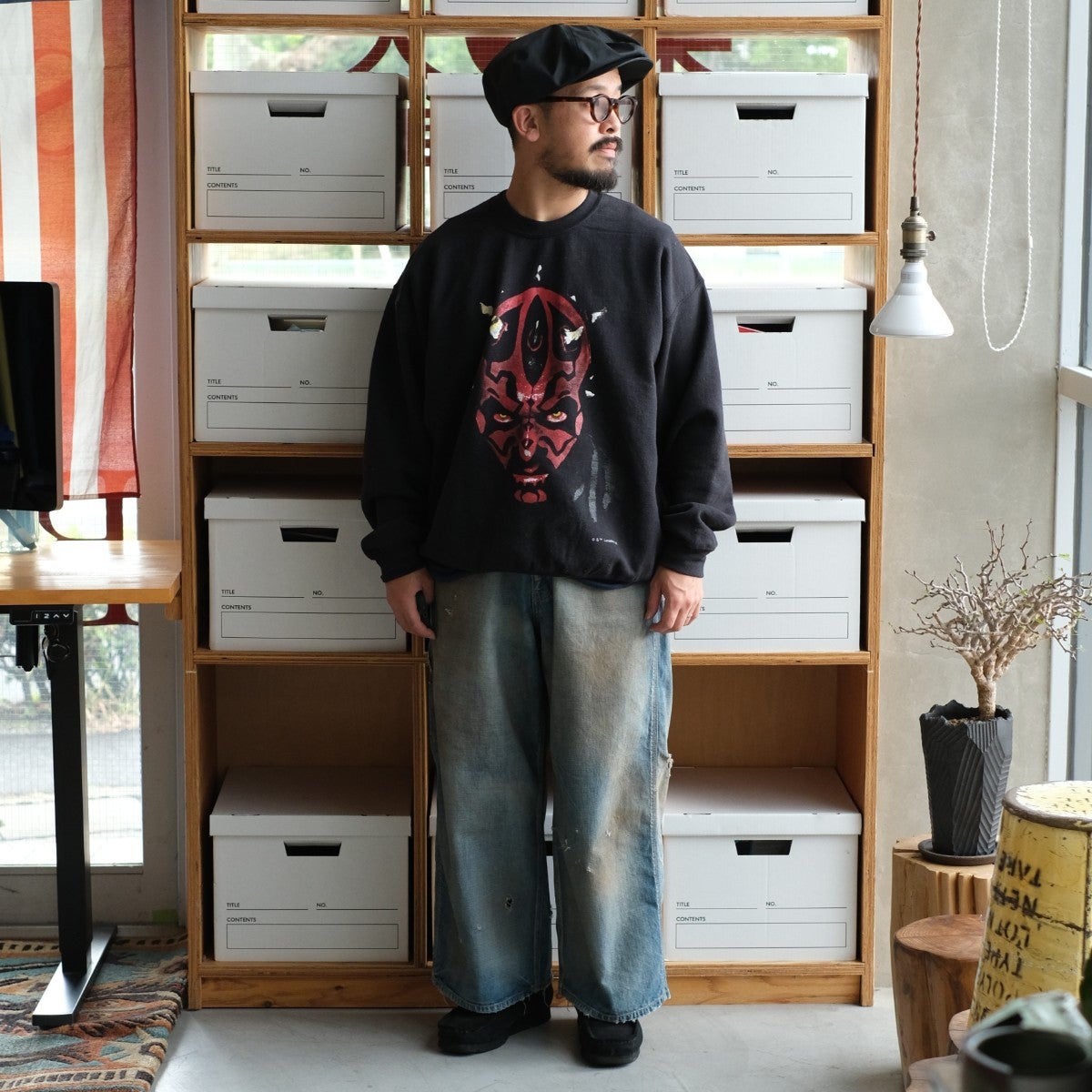【CA4LA×GDC】Waxed Cotton Casquette ワックスコットンキャスケット