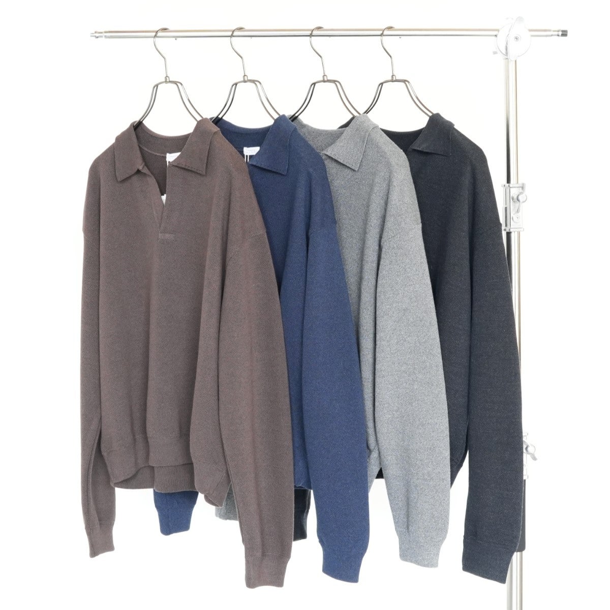 Co/Wo Moss Stitch Skipper コットンウールモスステッチスキッパー