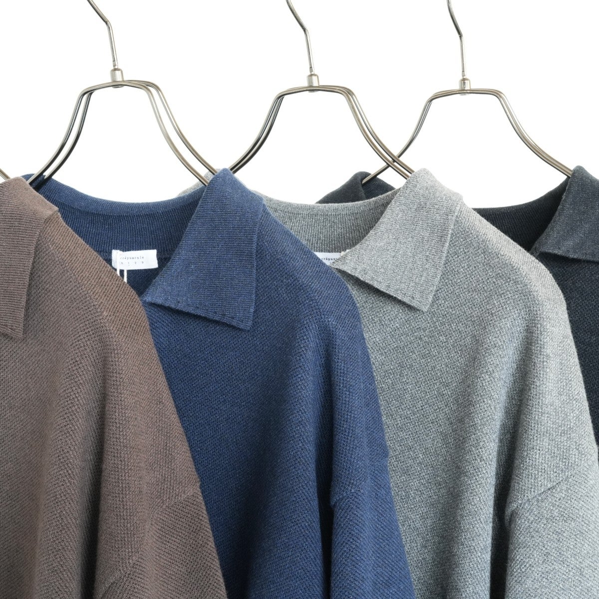 Co/Wo Moss Stitch Skipper コットンウールモスステッチスキッパー