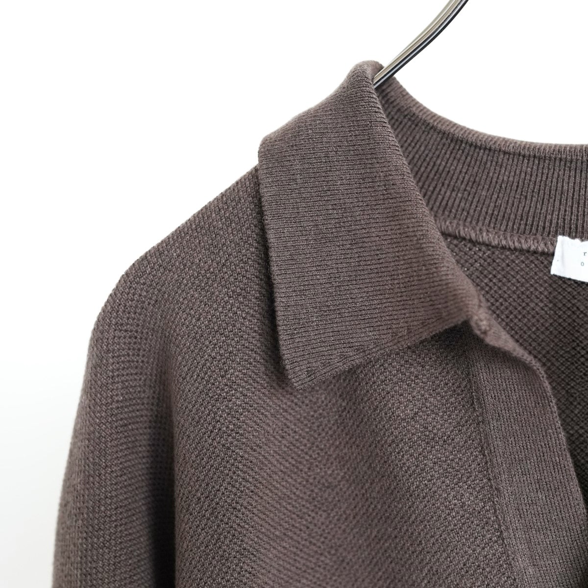 Co/Wo Moss Stitch Skipper コットンウールモスステッチスキッパー