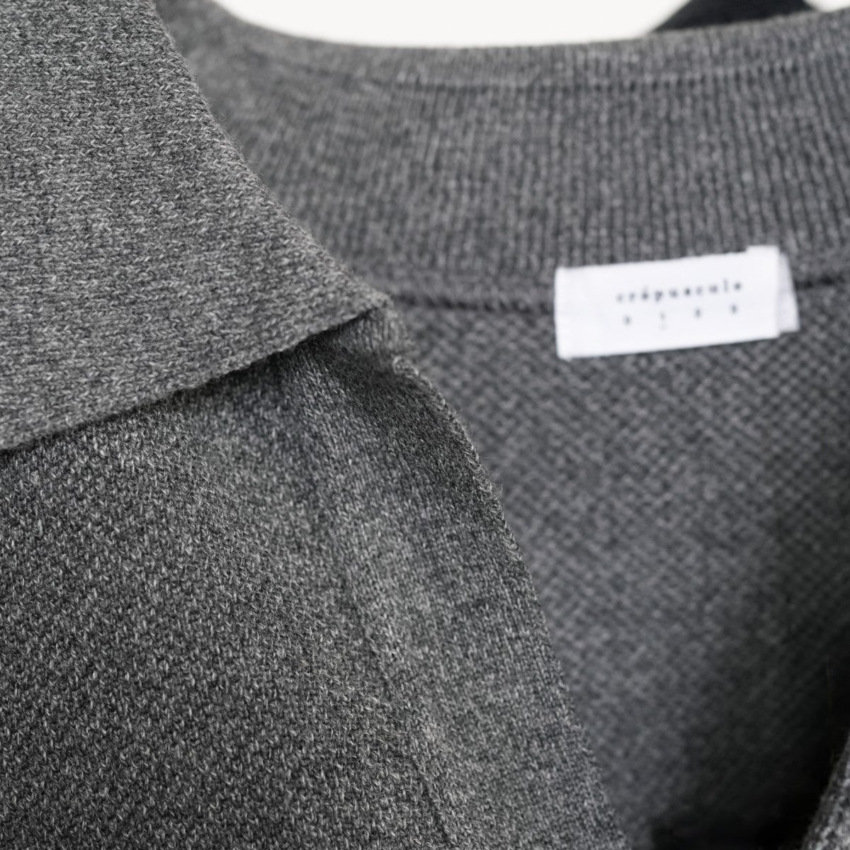 Co/Wo Moss Stitch Skipper コットンウールモスステッチスキッパー