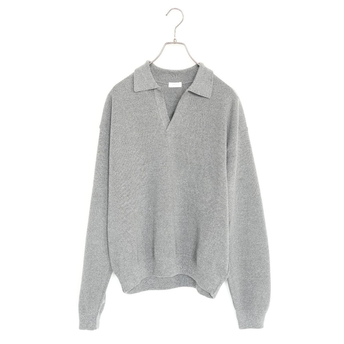 Co/Wo Moss Stitch Skipper コットンウールモスステッチスキッパー