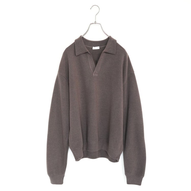 Co/Wo Moss Stitch Skipper コットンウールモスステッチスキッパー